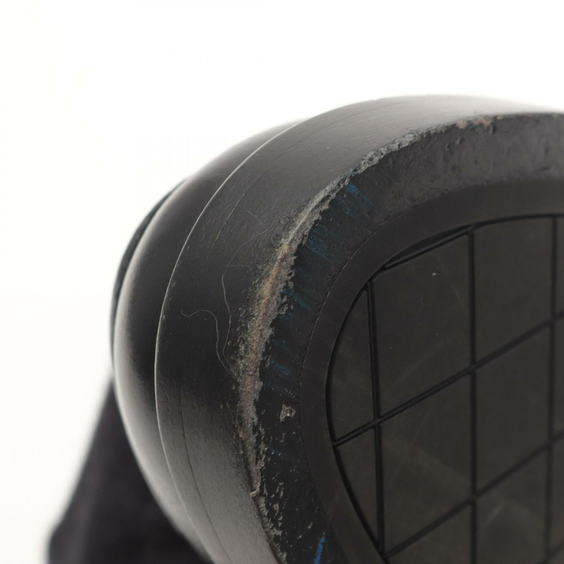 香奈兒 COCO Mark 樂福鞋 #37C 黑色真皮平底鞋，二手女款-9