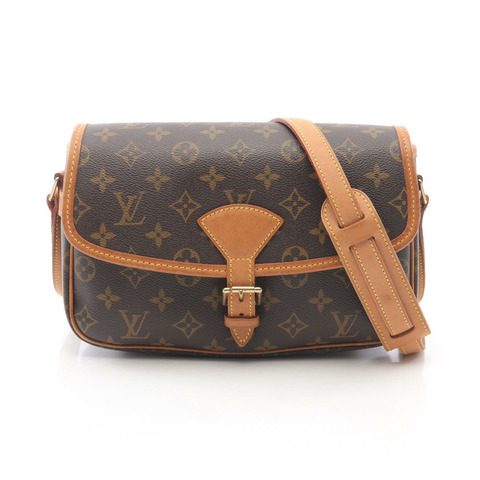 路易威登 Sologne 單肩包 M42250 Monogram 皮革棕色二手女士 LV