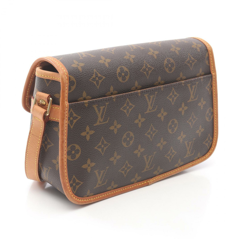 路易威登 Sologne 單肩包 M42250 Monogram 皮革棕色二手女士 LV-1