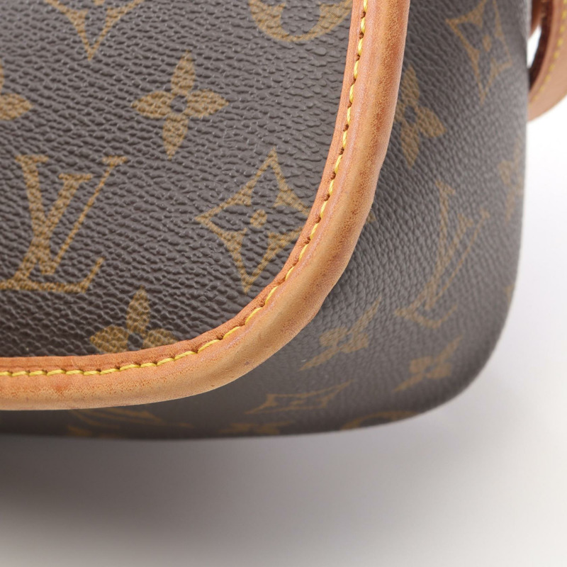 路易威登 Sologne 單肩包 M42250 Monogram 皮革棕色二手女士 LV-10