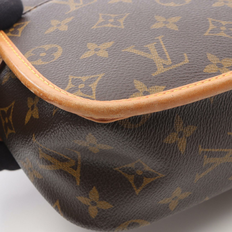 路易威登 Sologne 單肩斜背包 M42250 Monogram 皮革 棕色 二手-7