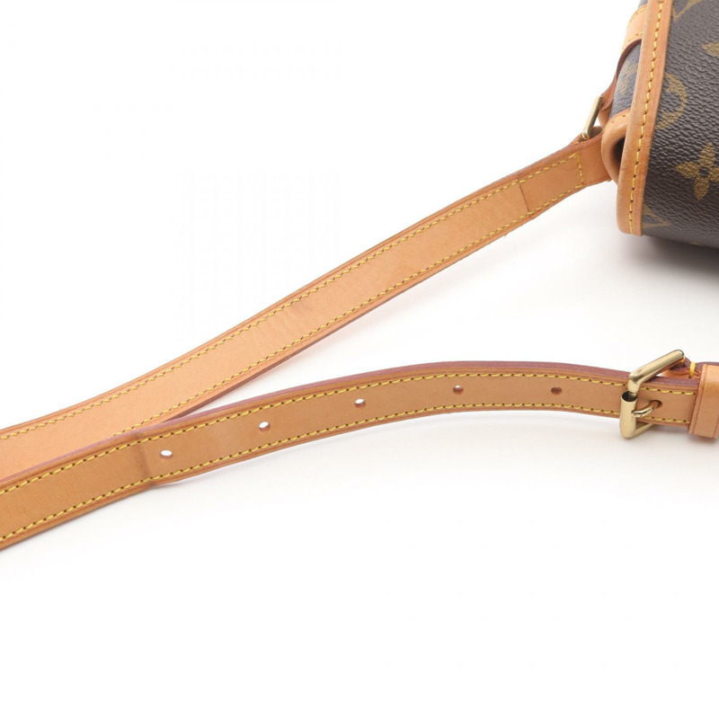 路易威登 Sologne 單肩斜背包 M42250 Monogram 皮革 棕色 二手-14