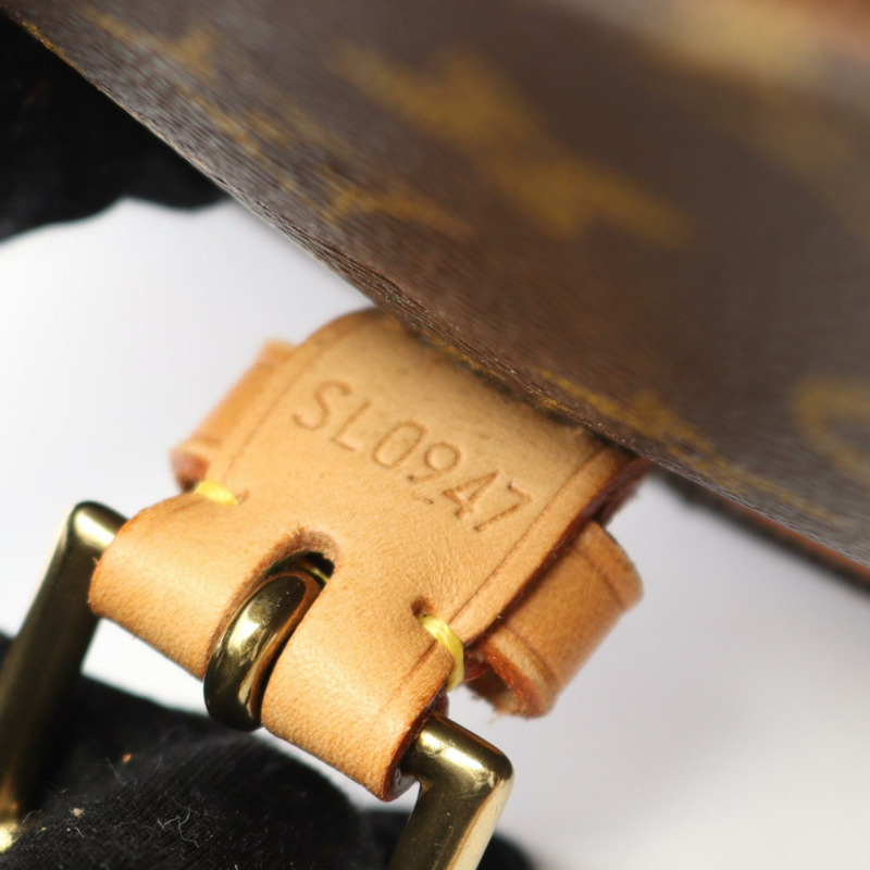 路易威登 Sologne 單肩斜背包 M42250 Monogram 皮革 棕色 二手-4