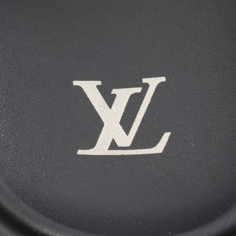 路易威登 LV Venice 穆勒涼鞋 Monogram 皮革 黑色 #10 二手男士-4