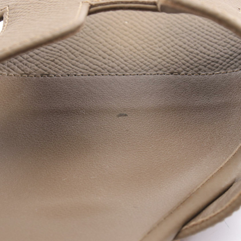 愛馬仕 Oasis 涼鞋 #36 鞋跟穆勒鞋 AF151215 皮革灰色二手女款-7