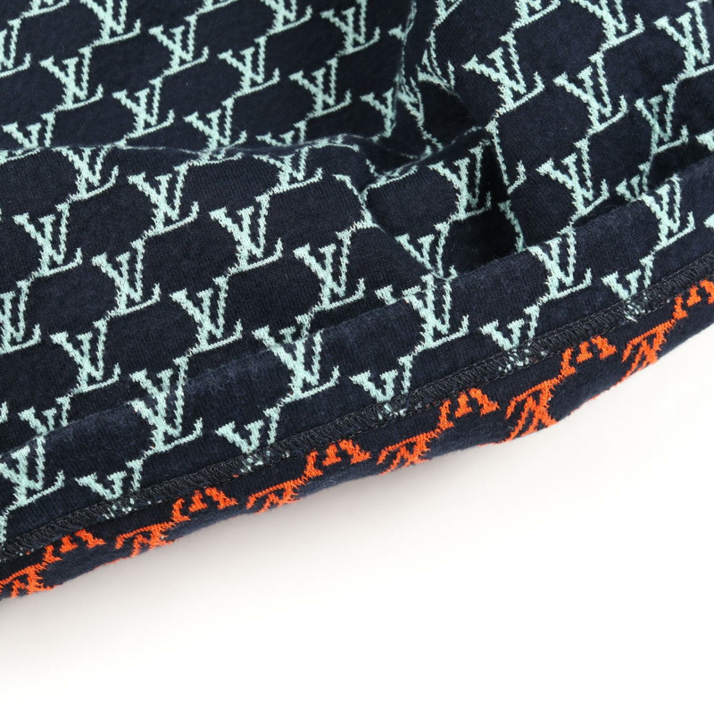 路易威登 Monogram 短褲 RM242MM 棉質海軍藍 二手 男士 4L 碼-9