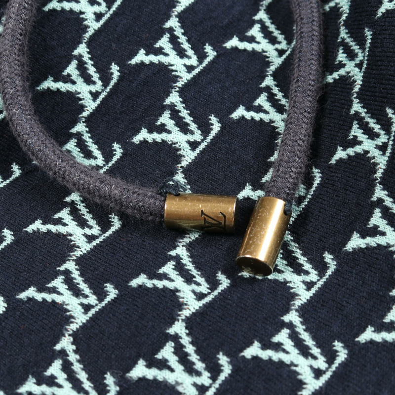 路易威登 Monogram 短褲 RM242MM 棉質海軍藍 二手 男士 4L 碼-10