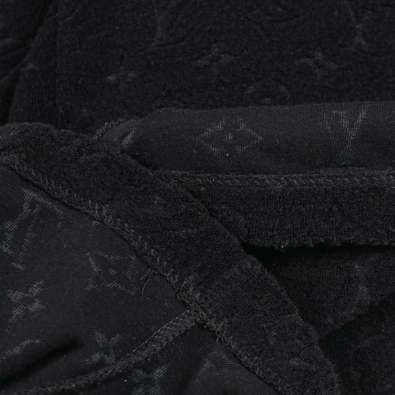 路易威登 Monogram 短褲 RM232MQ 棉尼龍黑色 二手 男士 XL 碼-9