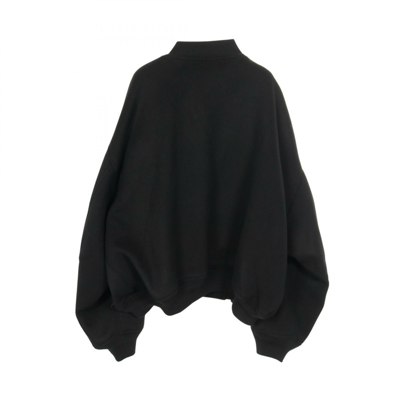 BALENCIAGA Logo acupucture Blouson wool 黑色二手男女通用-1