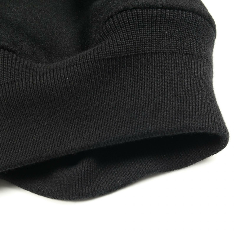 BALENCIAGA Logo acupucture Blouson wool 黑色二手男女通用-7