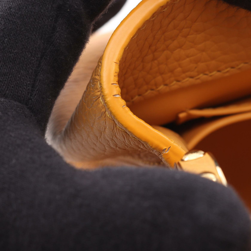 路易威登 Capucines MINI 肩挎包 M23703 皮革 二手 LV-11