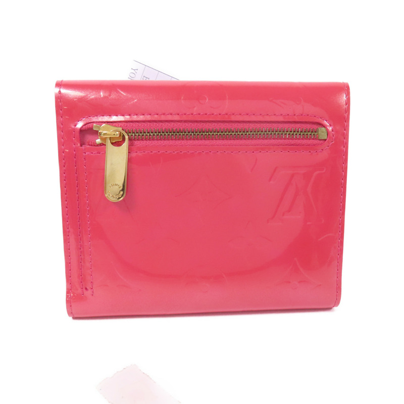 LOUIS VUITTON Vernis Trifold Wallet金扣錢包-1