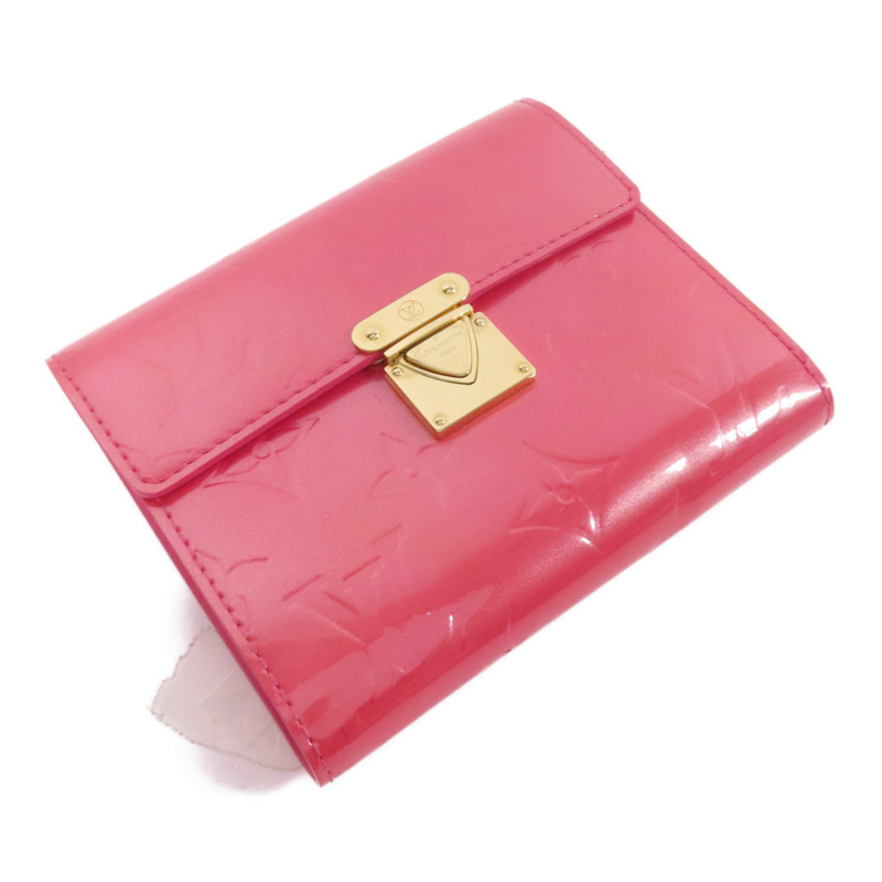 LOUIS VUITTON Vernis Trifold Wallet金扣錢包-2