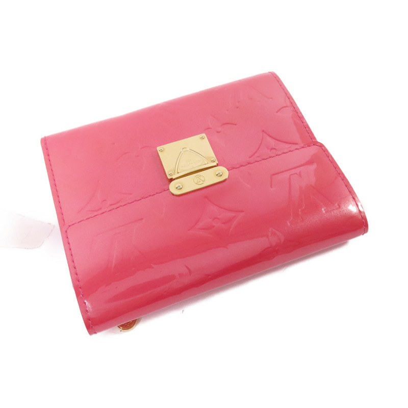 LOUIS VUITTON Vernis Trifold Wallet金扣錢包-3