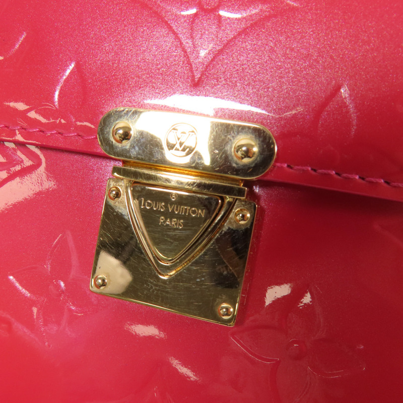 LOUIS VUITTON Vernis Trifold Wallet金扣錢包-4