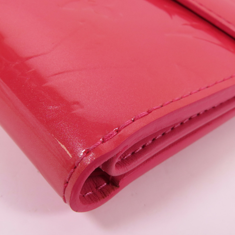 LOUIS VUITTON Vernis Trifold Wallet金扣錢包-7