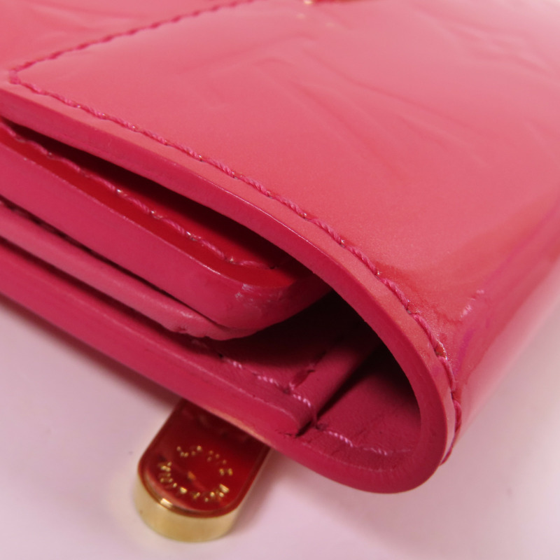 LOUIS VUITTON Vernis Trifold Wallet金扣錢包-8