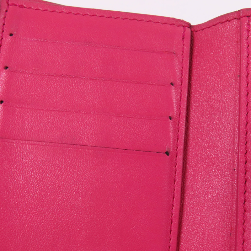 LOUIS VUITTON Taurillon Capucines Compact Trifold Wallet金扣錢包-13