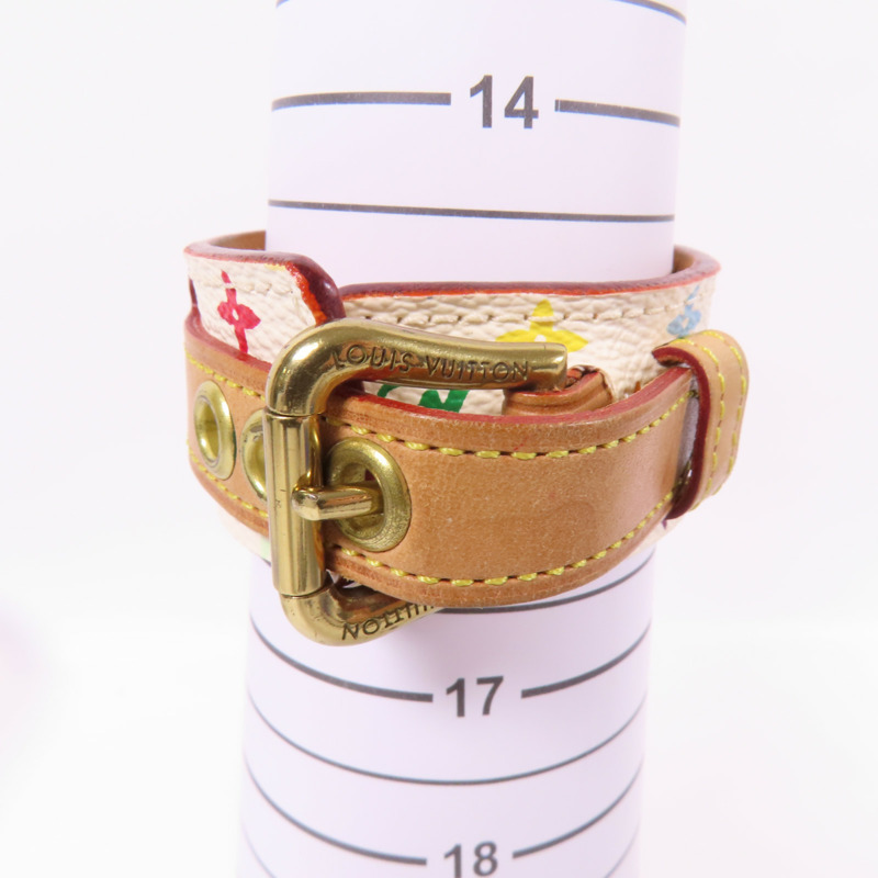 LOUIS VUITTON Monogram Multicolore Bangle金扣手鐲-12