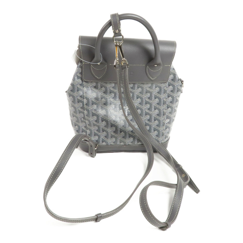 GOYARD 塗層帆布Rucksack銀扣背包-1