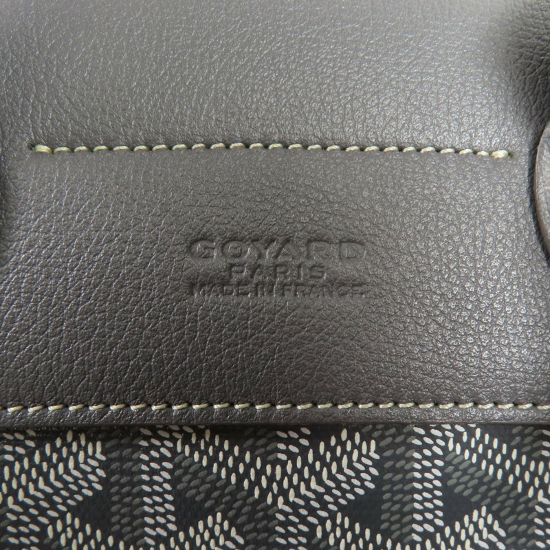 GOYARD 塗層帆布Rucksack銀扣背包-5