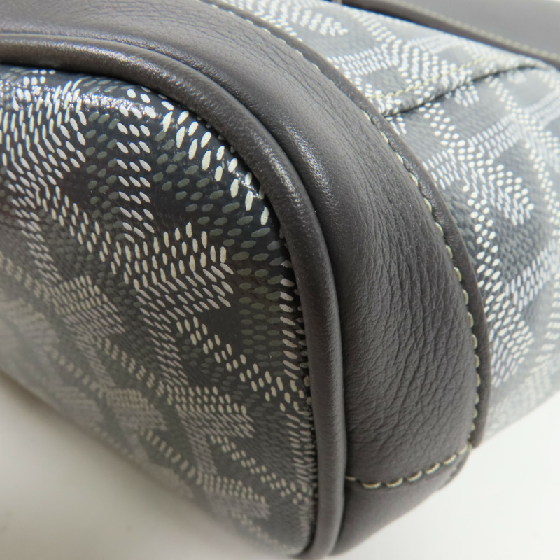 GOYARD 塗層帆布Rucksack銀扣背包-8