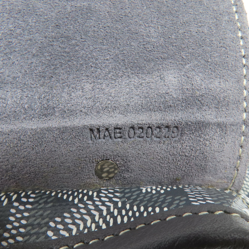 GOYARD 塗層帆布Rucksack銀扣背包-13