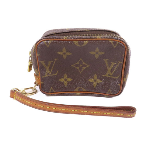 LOUIS VUITTON Monogram Trousse Wapity Pouch金扣手拿包