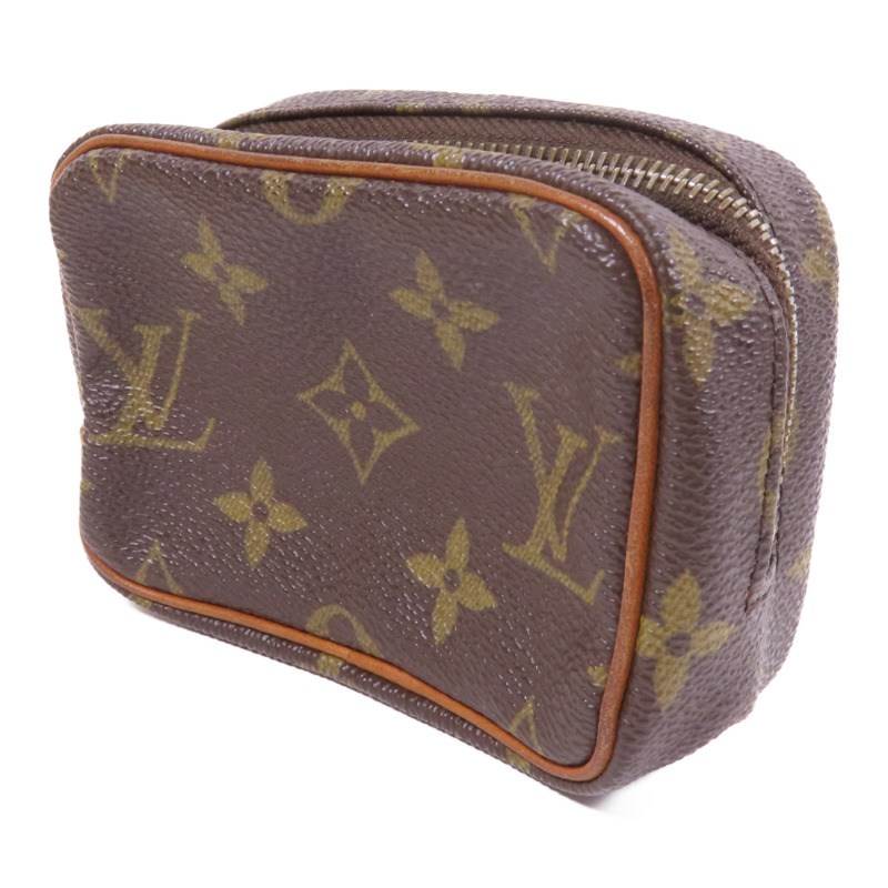 LOUIS VUITTON Monogram Trousse Wapity Pouch金扣手拿包-2
