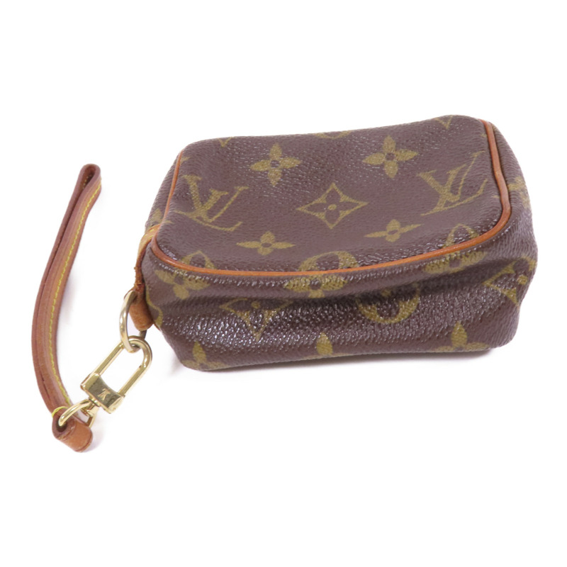 LOUIS VUITTON Monogram Trousse Wapity Pouch金扣手拿包-3