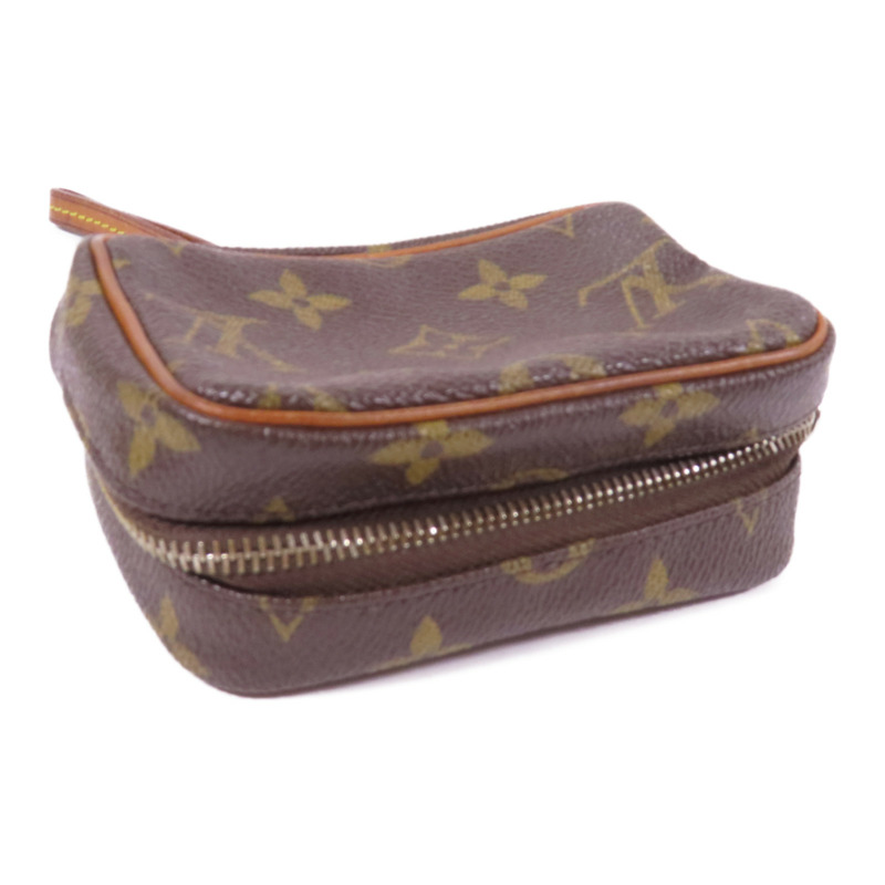 LOUIS VUITTON Monogram Trousse Wapity Pouch金扣手拿包-4
