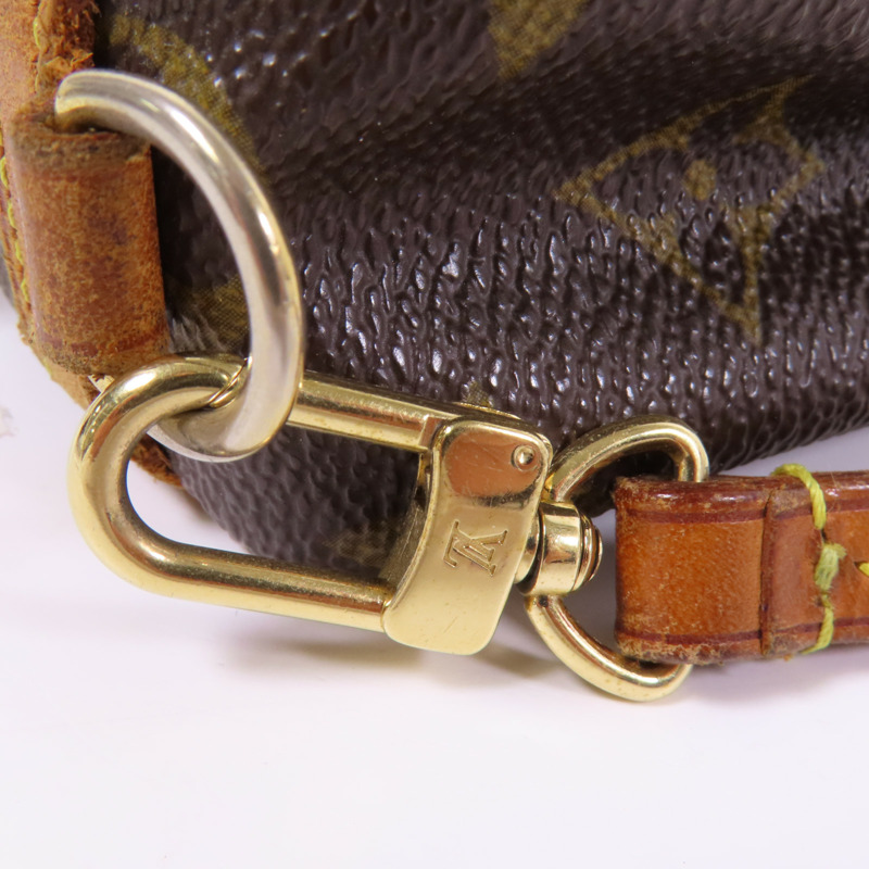 LOUIS VUITTON Monogram Trousse Wapity Pouch金扣手拿包-9