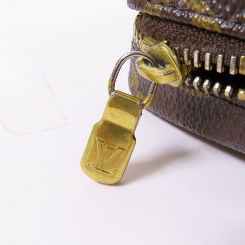 LOUIS VUITTON Monogram Trousse Wapity Pouch金扣手拿包-11