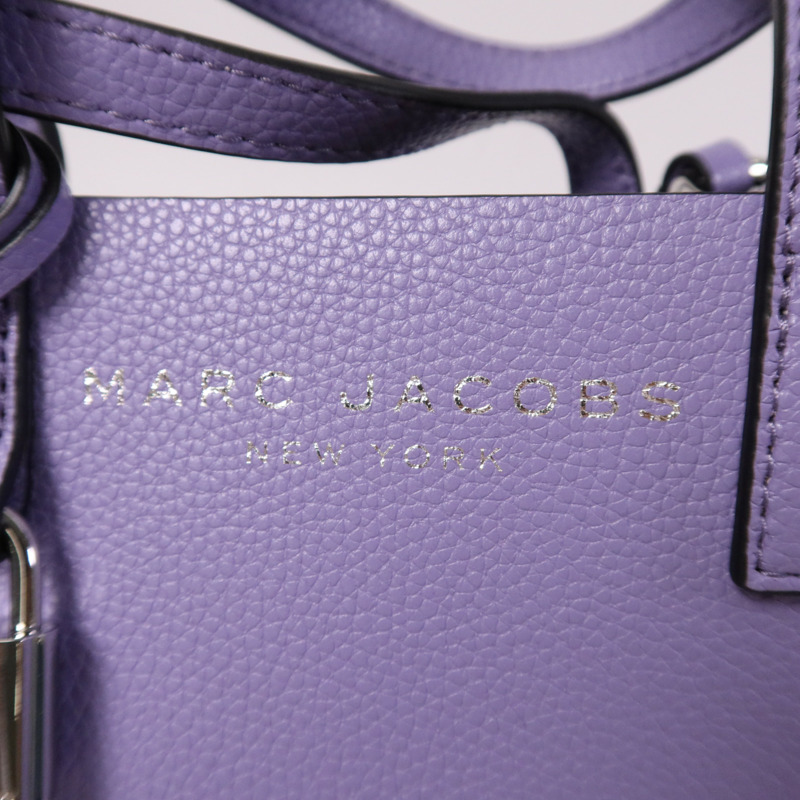 MARC JACOBS 牛皮皮革2 Way Shoulder Bag銀扣肩背袋-11