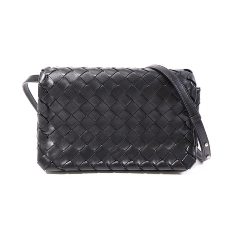 BOTTEGA VENETA 牛皮皮革Shoulder Bag銀扣肩背袋