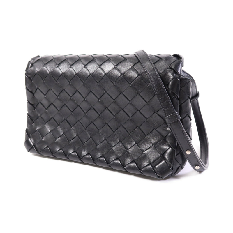 BOTTEGA VENETA 牛皮皮革Shoulder Bag銀扣肩背袋-2