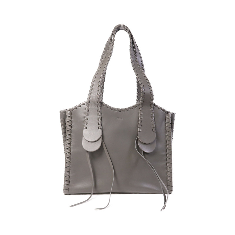 Chloe 牛皮皮革Mony Tote Bag金扣手挽袋-1