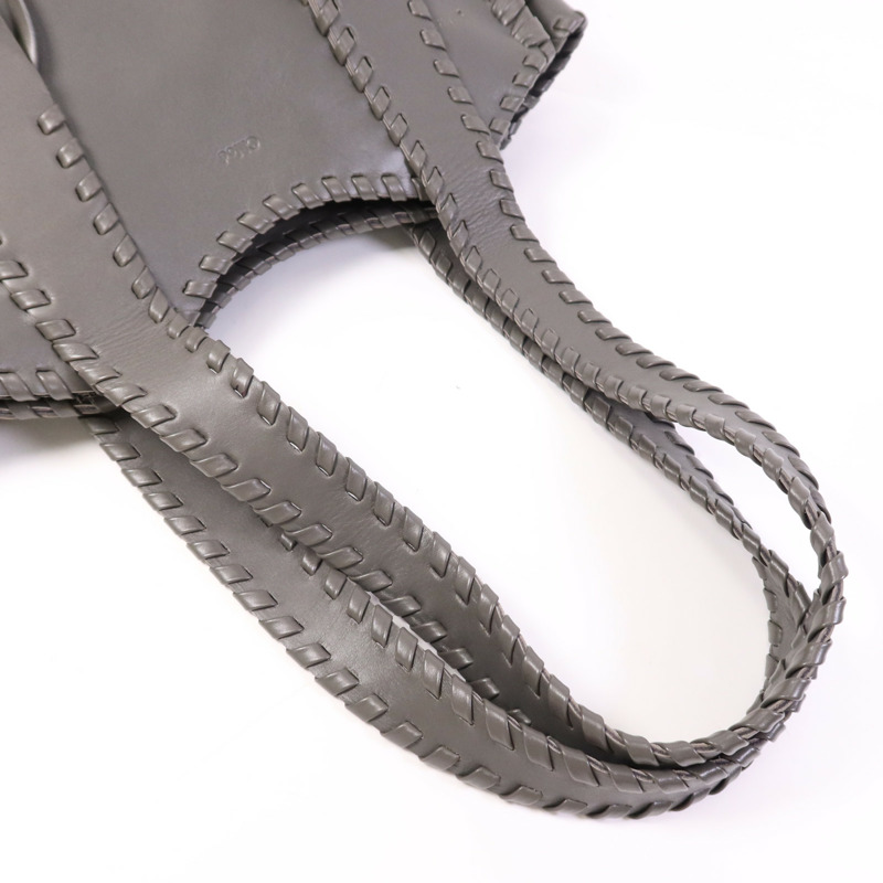 Chloe 牛皮皮革Mony Tote Bag金扣手挽袋-8