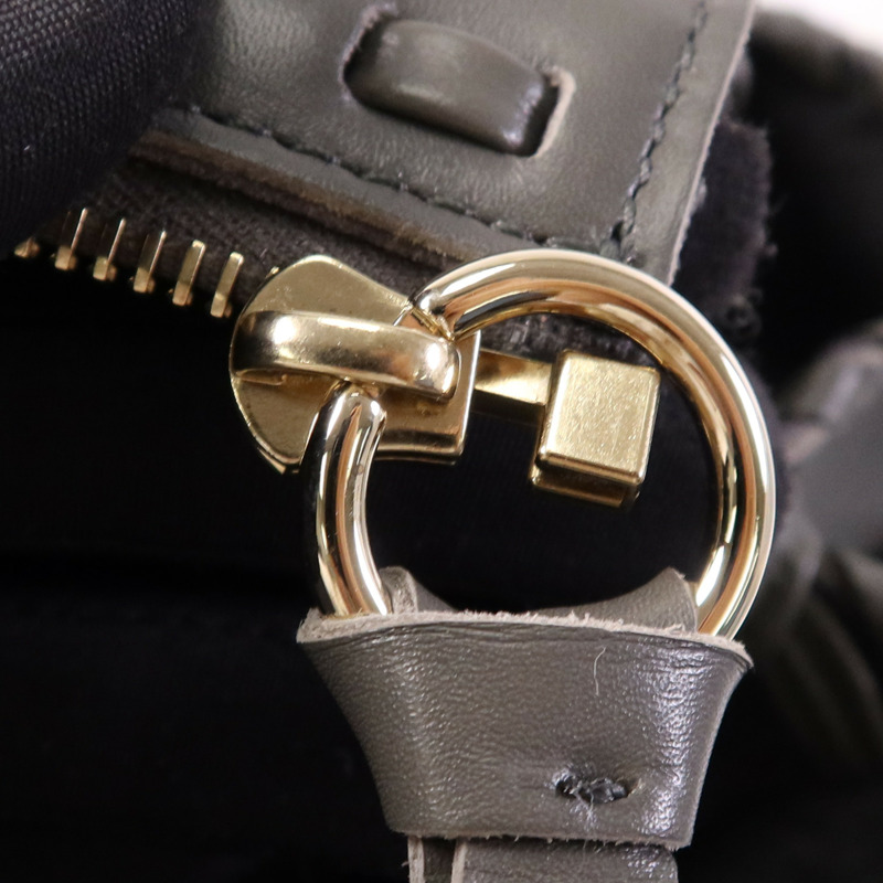 Chloe 牛皮皮革Mony Tote Bag金扣手挽袋-14