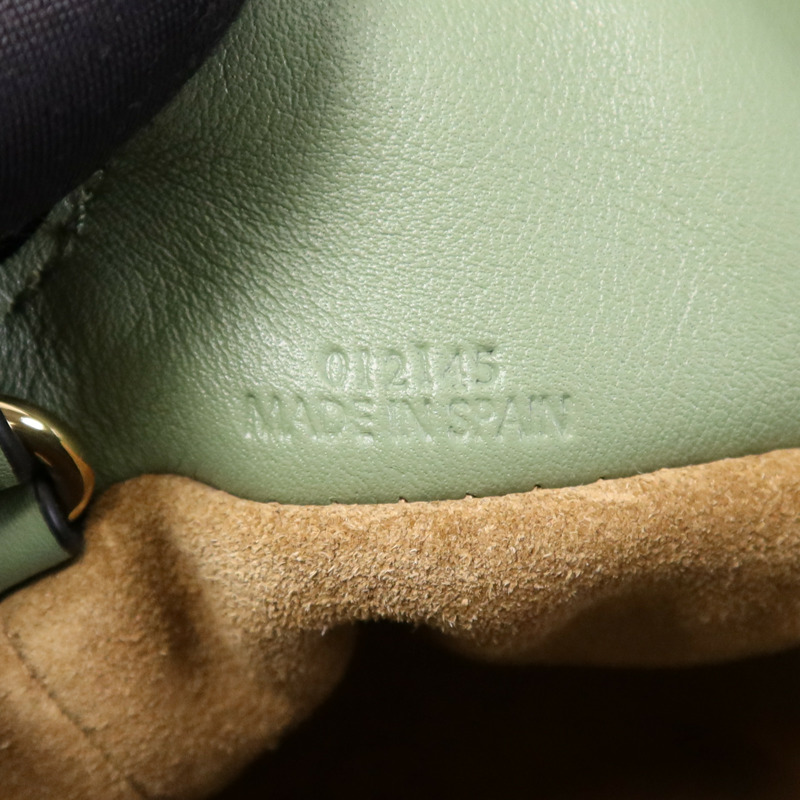 LOEWE 牛皮皮革Flamenco Cluth金扣肩背袋-12