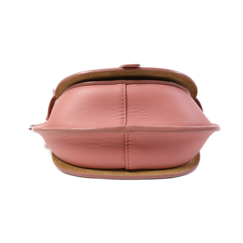 LOEWE 牛皮皮革Mini Gate Dual銀扣肩背袋-3