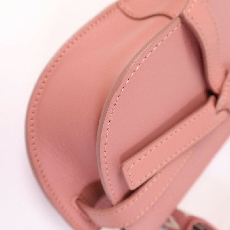 LOEWE 牛皮皮革Mini Gate Dual銀扣肩背袋-4