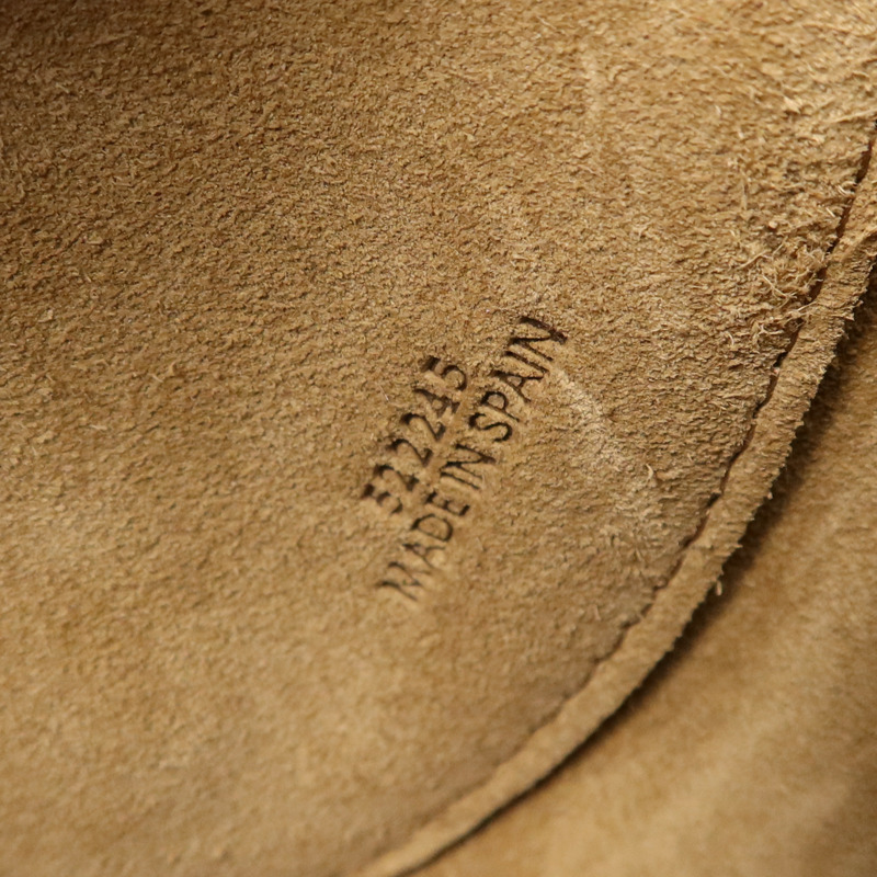 LOEWE 牛皮皮革Mini Gate Dual銀扣肩背袋-13