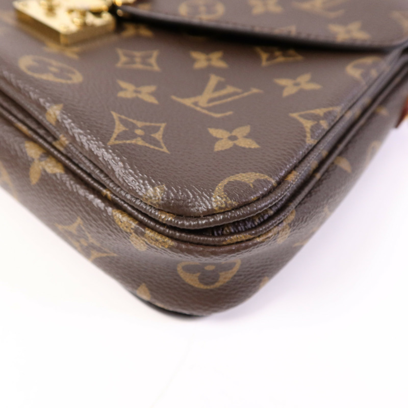 LOUIS VUITTON Monogram Pochette Metis MM金扣手挽肩背兩用袋-4
