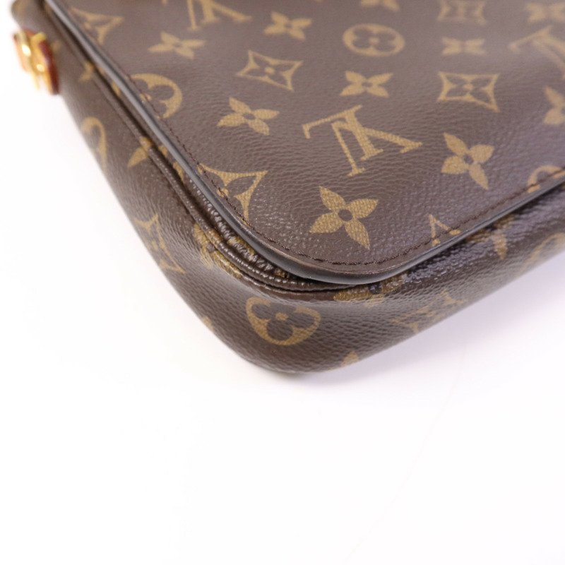 LOUIS VUITTON Monogram Pochette Metis MM金扣手挽肩背兩用袋-7