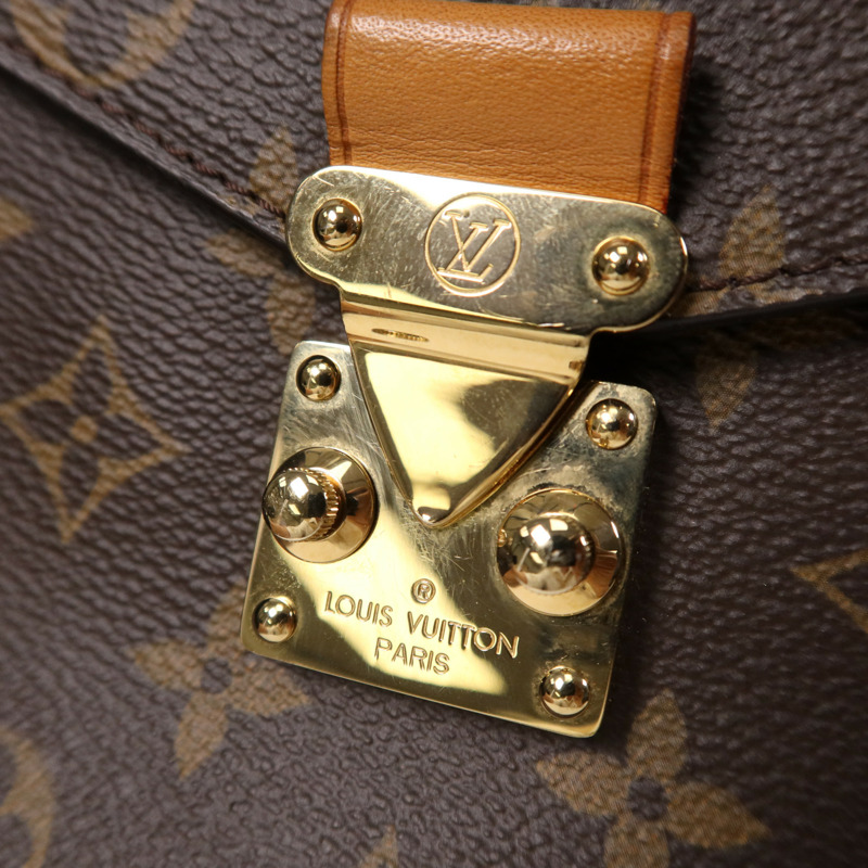 LOUIS VUITTON Monogram Pochette Metis MM金扣手挽肩背兩用袋-9