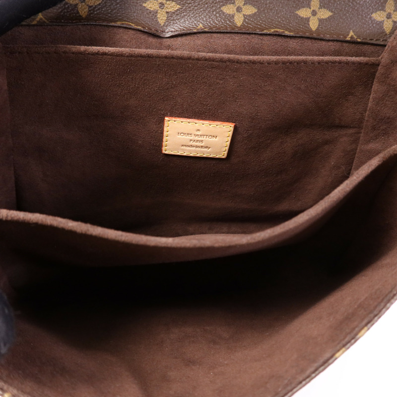 LOUIS VUITTON Monogram Pochette Metis MM金扣手挽肩背兩用袋-11