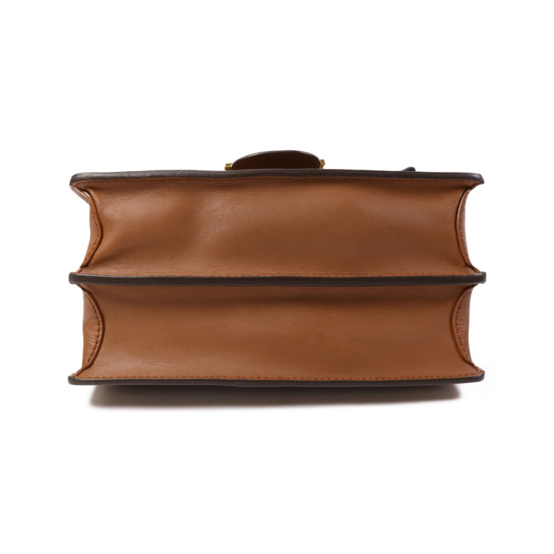 LOUIS VUITTON Monogram Reverse Dauphine MM金扣肩背袋-3