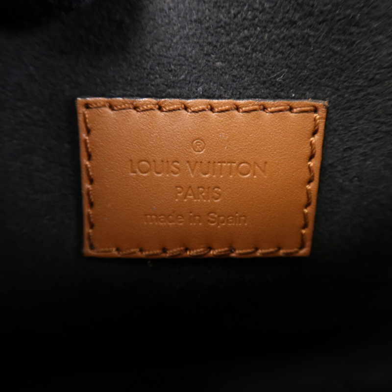 LOUIS VUITTON Monogram Reverse Dauphine MM金扣肩背袋-12