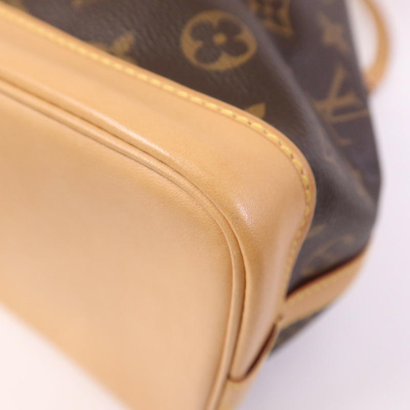 LOUIS VUITTON Monogram Noe BB金扣肩背袋-4